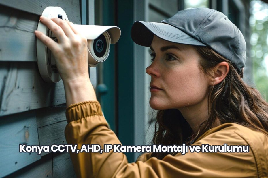 Konya CCTV, AHD, IP Kamera Montajı ve Kurulumu